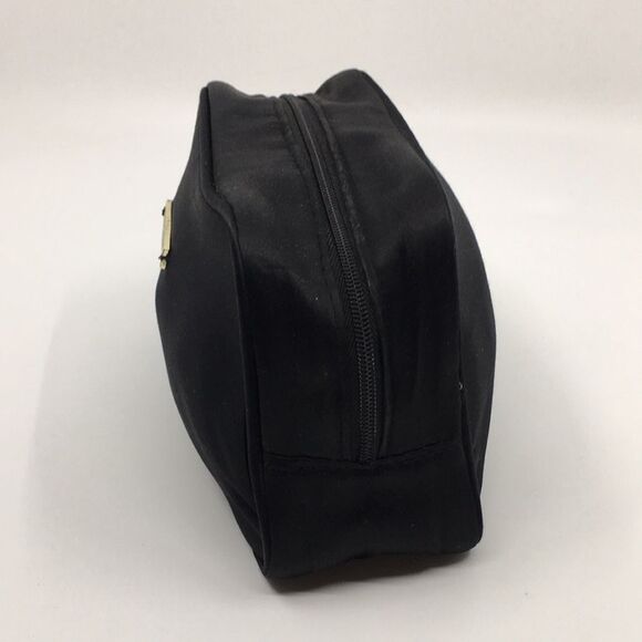 Giorgio Armani Parfums Pouch Satin Cosmetics Makeup Bag with Gold Tone hardware - Picture 5 of 16